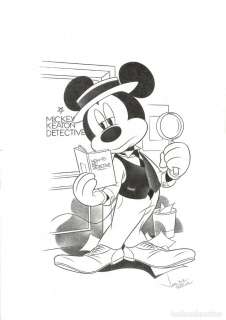 MICKEY KEATON - Dibujo Original - JAUME ESTEVE