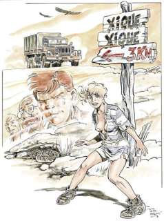 Malik | Dessin original Ã  l’encre de chine et Ã … | Septimus