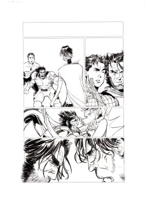 Kaare Andrews | Spider-man & Wolverine # 8 pg 7 | More Great Art
