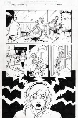 Spider-Gwen Prelude, Issue 1, Page 2- Eric Gapstur | Comix Art Studio