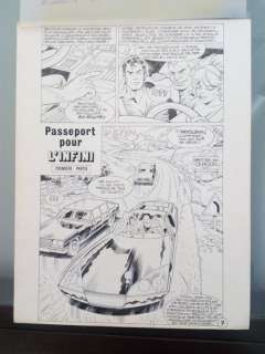 Jean-Yves Mitton - Original Title Page Art + Colour Layer - Mikros Episode #48 - (1986) | Catawiki