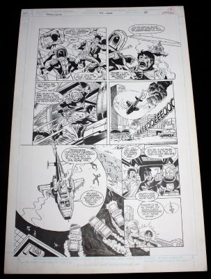 Pablo Marcos, Tod Smith | Peacemaker #3 P.16 - Chopper Escape - 1988 | Anthony’s Comic Book Art