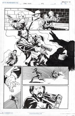 Matt Gaudio | John Wick Issue 3 Page 11 | Splash Page
