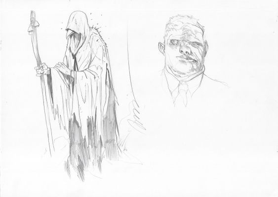 Marko Djurdjevic | Dark Tower Movie Character Design 2 Characters Page Character Design | Splash Page