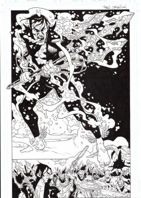 Paul Davidson – Namor – 7p8 – 2025 | Berserker Art