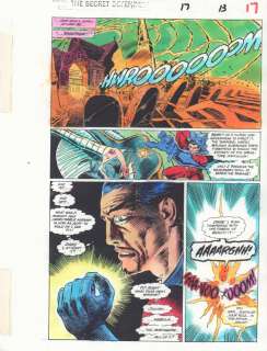 Jerry Decaire, John Kalisz, Tony Dezuniga - Secret Defenders #17 P.17 Color Guide Art - Doctor Druid - 1994