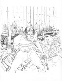 François Boucq (né en 1955) - lot 5 - Bouncer - La Vengeance du manchot