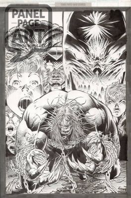 Dale Keown - Pitt - Trade Paperback Cover - 1996