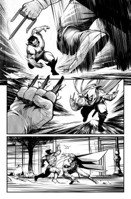 Julius Ohta | Wolverine Issue 23 Page 05 | ComiConArt