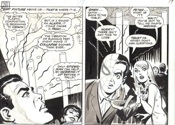 John Romita Sr | Spectacular Spider-Man Magazine Page 19 | Panel Page Art