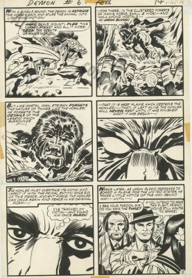 Jack Kirby, Mike Royer | Demon Issue 6 Page 12 | Albert Moy