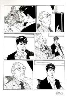 Marco Nizzoli | Original page for Dylan Dog- Cm. 30x42. Ink. Signed. Mint. Code 1855. | Segni e Disegni
