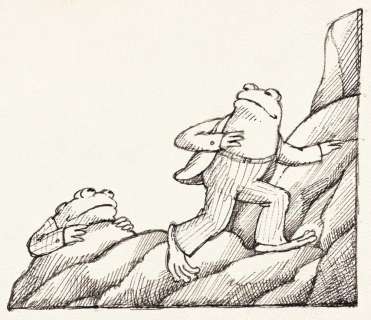 ARNOLD LOBEL (1933-1987) "We can try to climb this mountain." [CHILDRENS] | Swann Galleries