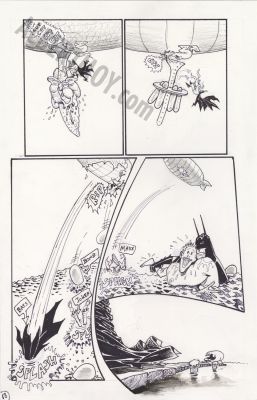 Sam Kieth | Batman/The Maxx: Arkham Dreams Issue 2 Page 18 | Albert Moy