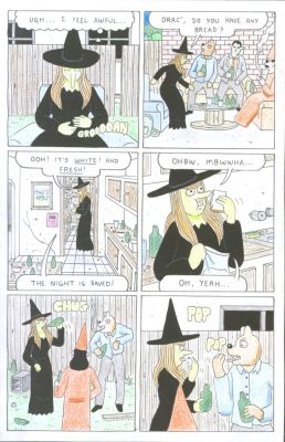 Simon Hanselmann | Below Ambition (2021) Page 16 | Scott Eder