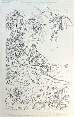 Pepe Larraz | Spider Girl: Spider Island #2 P.16 | The Green Room