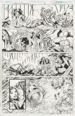 Jim Lee, Scott Williams | Superman Spider-Man Page 8 | Albert Moy
