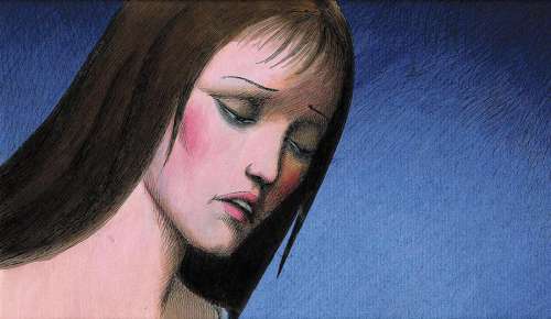 LA PLANETE SAUVAGE René Laloux & Roland Topor 1973. Personnage en papier