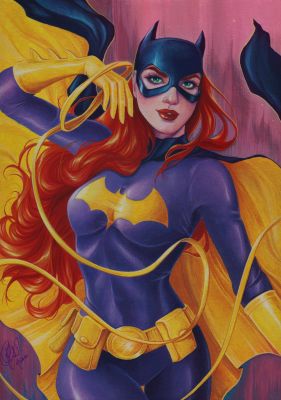 Núbia Santos | Batgirl Original Art - by Núbia Santos | Raremarq (Buy It Now)