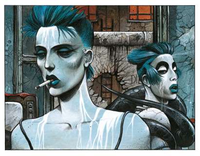 Enki Bilal | Die Mauer Berlin Iv | ComicArtFans Classifieds