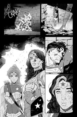Daniel Sampere | Wonder Woman #32 Page 21 | Black Diamond