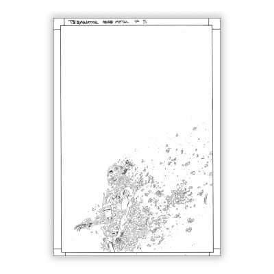 Declan Shalvey | The Terminator - Metal : Issue 05 Cover Art | Declan Shalvey