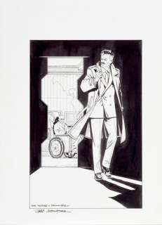 Denayer, François (Né En 1945) | "Wayne Shelton", illustration originale à l’encre de chine… | Stanley’s Auction