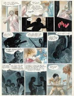 Hermann. Planche originale Lune de guerre | BDEnchères