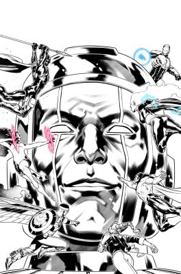 Avengers #31 Cover – CAFU | Black Diamond
