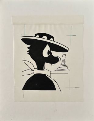 Alex Kupershmidt | Lot 151 - Illustrazione su lucido - Menu Disney | Finarte