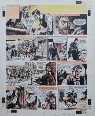 Blackbow the Cheyenne - riesig von FRANK HUMPHRIS ORIGINAL 60er Jahre | eBay Europe