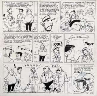 Greg/Luc Junior. Planche originale n°16 de l’histoire… | Dagoty