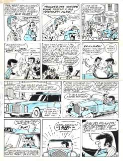 Beckers | L’oeuf du coq planche 2 | Galerie OPA