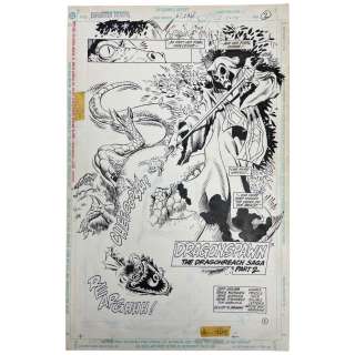 DC Forgotten Realms #6 Original Storyboard Production Comic Art | Los Angeles Estate Auction