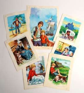 Anonyme Ensemble... | ANONYME Ensemble d’illustrations pour le roman Deux... | Vermot et Associés