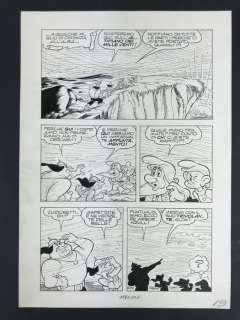 Topolino #1571 - Romano Scarpa - original page "Biancaneve e il Cristallo di Re Arbor" - Page volante - (1986) | Catawiki