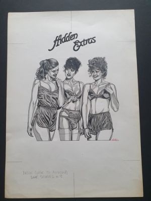 ANTONIO GHURA AMAZING LOVE STORIES # 3 ORIGINAL INSIDE COVER ART ADULT ONLY | eBay Europe