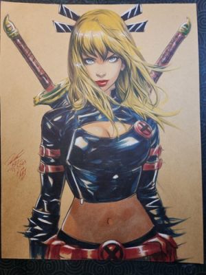 Magik Original Fine Art Illustration Signed 8.5x11 COA | eBay US (Buy It Now)