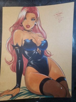 Vampire Fantasy OC Pinup Original Fine Art Illustration Signed 8.5x11 COA | eBay US (Buy It Now)