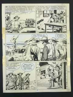 Tex - Guglielmo Letteri - original page | Catawiki