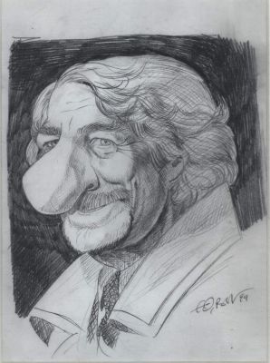 Tibet | La Tibetière, caricature de Jean Roba | Galerie OPA