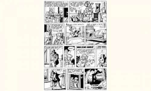 PLANCHES et DESSINS ORIGINAUX TILLIEUX. Â« Gil Jourdan Â» Encre de Chine | Tessier Sarrou