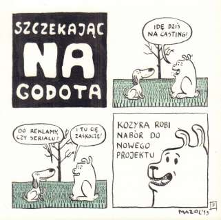Michaå‚ Rzecznik, Mazol | SzczekajÄ…c na Godota, numer 7 (Katarzyna Kozyra) | ArtKomiks Aukcje