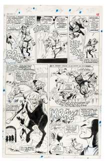 "X-MEN" #30 JACK SPARLING COMIC BOOK PAGE ORIGINAL ART. | Hake’s
