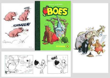 Boes - Luxe editie Boes Integraal deel 2 - Geletterd E/Z - Met originele strook + ex-libris - Cartonné - EO (2016) | Catawiki