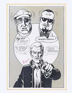 Lo Sconosciuto #3 - original splash page "Morte a Roma" - Page volante - EO - (1975) | Catawiki