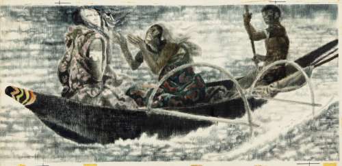 Benvenuti Gianni - "Leggende polinesiane (Polynesian legends)", 1965 | Urania Casa d’Aste