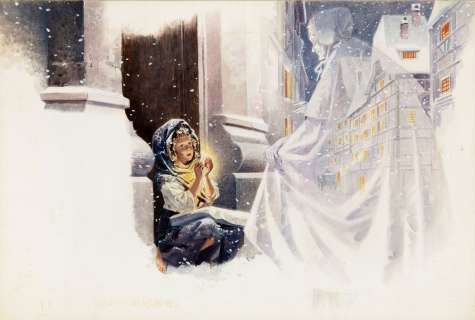 Michele (Angelo Bioletto) - "La piccola fiammiferaia (The Little Match Girl)", anni ‘ | Urania Casa d’Aste