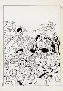 Bottaro Luciano - "Disney Show", 1985 | Urania Casa d’Aste