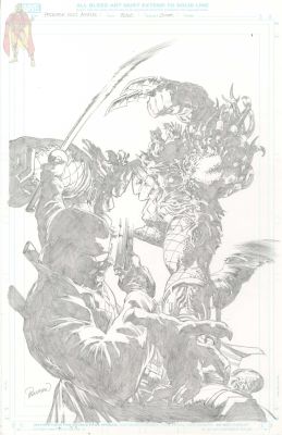 Carlo Pagulayan | Predator Kills the Marvel Universe (2025) #2 By Carlo Pagulayan | ComicArtFans Classifieds